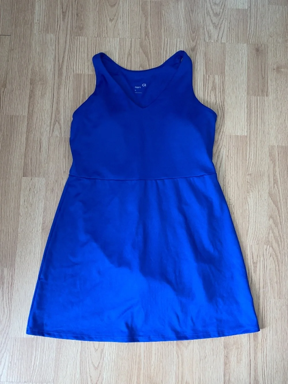 Gap Fit Royal Blue Sleeveless Athletic Tank Skort Mini Dress Size Large - Picture 2 of 9